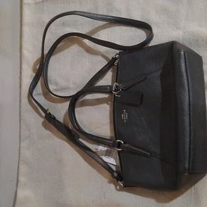 Coach Kelsey Black Leather Purse NWT